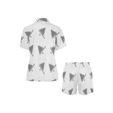 Billiard Ball Pattern Print Design 03 Women's V-Neck Short Pajama Set