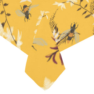 Bee flower pattern Tablecloth