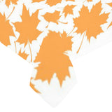 Orange Maple Leaf pattern Tablecloth