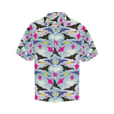 Stingray Pattern Print Design 01 Men's All Over Print Hawaiian Shirt (Model T58)