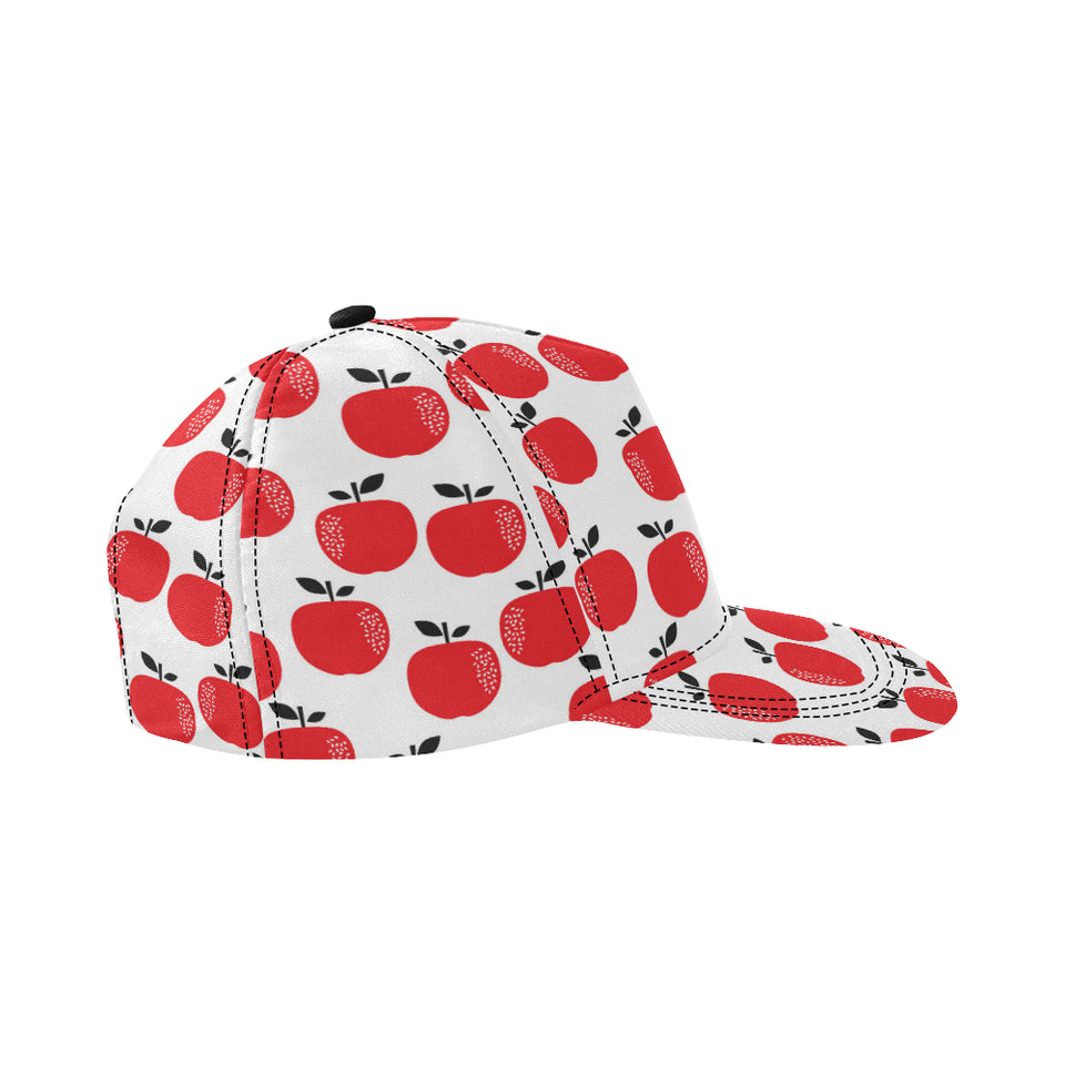 red apples white background All Over Print Snapback Cap