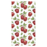 Red apples pattern Bath Towel