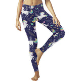 Hand drawn cute unicorn star planet Women's Legging Women's Legging Fulfilled In US