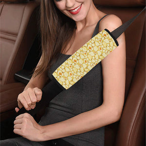 Popcorn Pattern Print Design 04 Car Seat Belt Cover