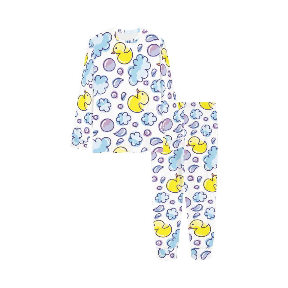 Duck Pattern Print Design 01 Kids' Boys' Girls' All Over Print Pajama Set