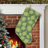 Hop pattern Hop cone background Christmas Stocking