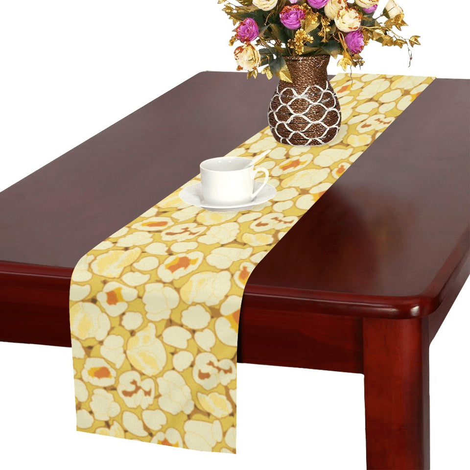 Popcorn Pattern Print Design 04 Table Runner