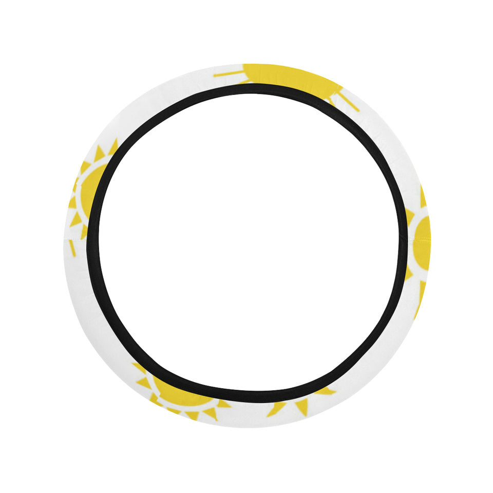 Sun pattern Car Steering Wheel Cover