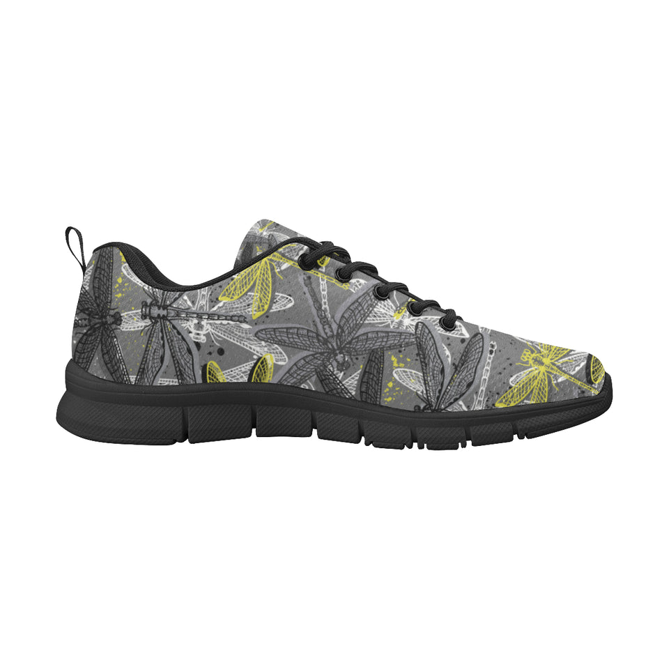 Hand drawn dragonfly pattern Women's Sneaker Shoes