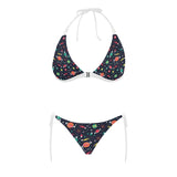 colorful space pattern planet star Sexy Bikinis Two-Piece Swimsuits