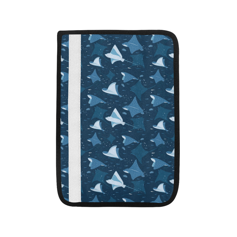 Stingray Pattern Print Design 04 Car Seat Belt Cover