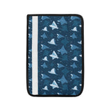 Stingray Pattern Print Design 04 Car Seat Belt Cover