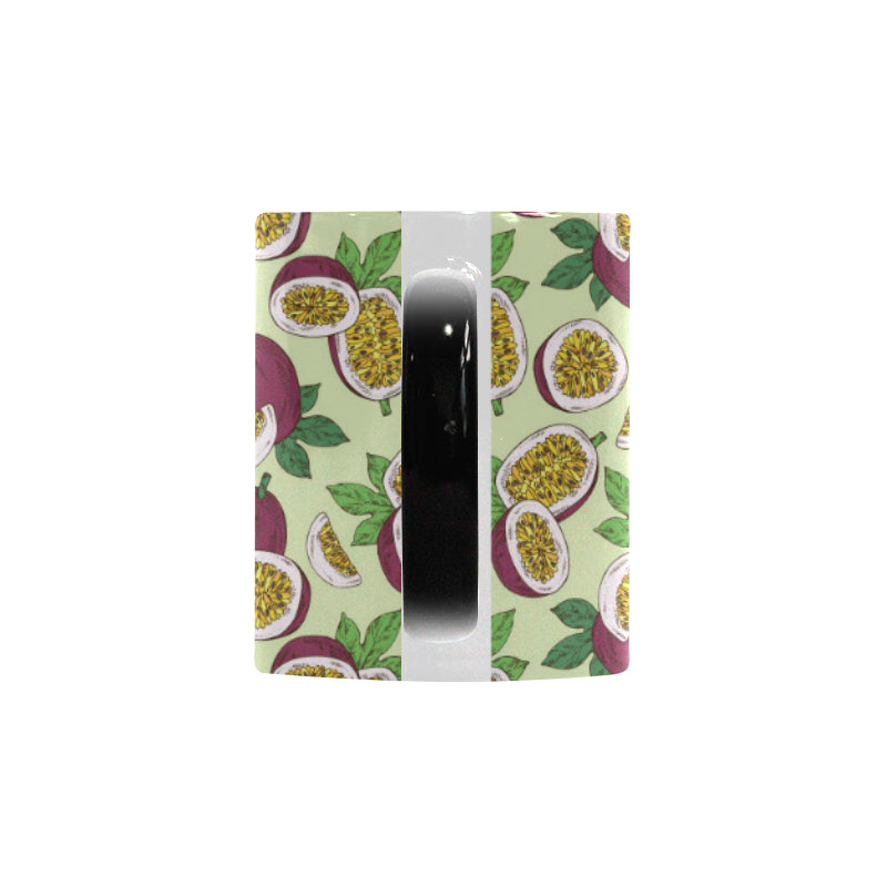 Paassion fruit pattern Morphing Mug Heat Changing Mug
