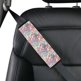 Coral Reef Pattern Print Design 03 Car Seat Belt Cover