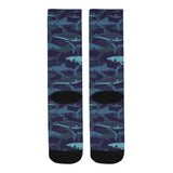 Shark pattern Crew Socks