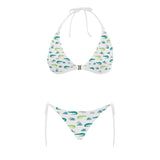 watercolor crocodile pattern Sexy Bikinis Two-Piece Swimsuits