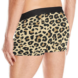 Leopard print design pattern Men's All Over Print Boxer Briefs Men's Underwear