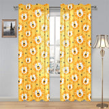 Lion Pattern Print Design 03 Gauze Curtain