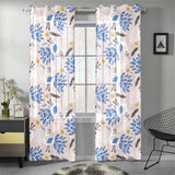 Cute peacock pattern Gauze Curtain