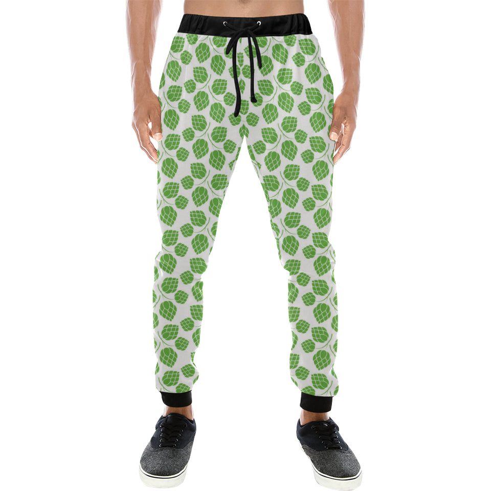 Hop pattern background Unisex Casual Sweatpants