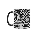 Zebra skin pattern Morphing Mug Heat Changing Mug