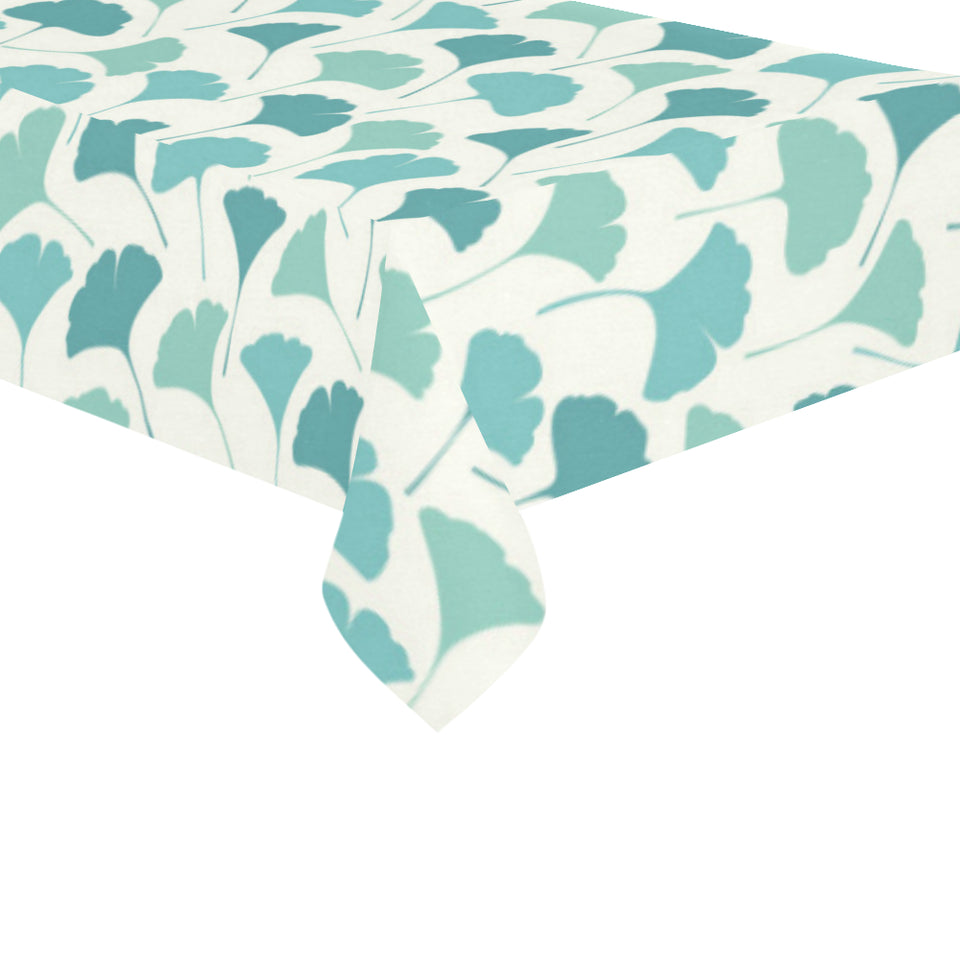 Green ginkgo leaves pattern Tablecloth
