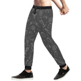 Beer hand drawn pattern Unisex Casual Sweatpants