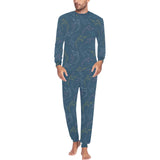 Swordfish Pattern Print Design 02 Men's All Over Print Pajama