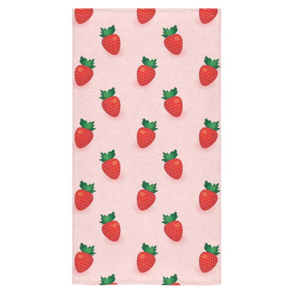 Strawberry beautiful pattern Bath Towel
