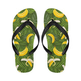 Banana Palm Leaves pattern Unisex Flip Flops