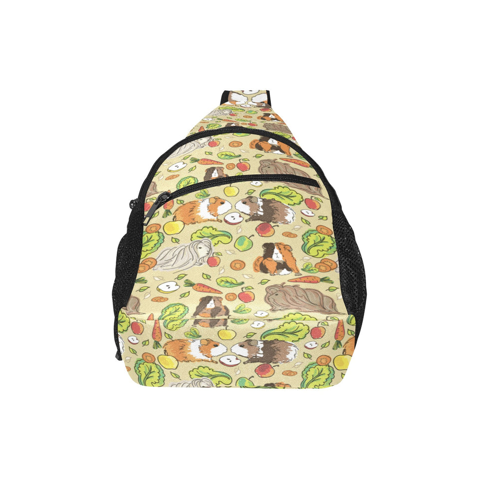 Guinea Pig Pattern Print Design 04 All Over Print Chest Bag