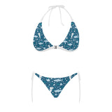 Cute shark pattern Sexy Bikinis Two-Piece Swimsuits