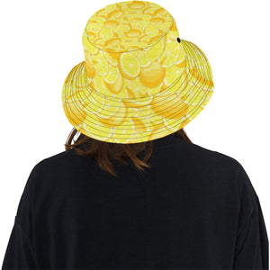 lemon pattern Unisex Bucket Hat