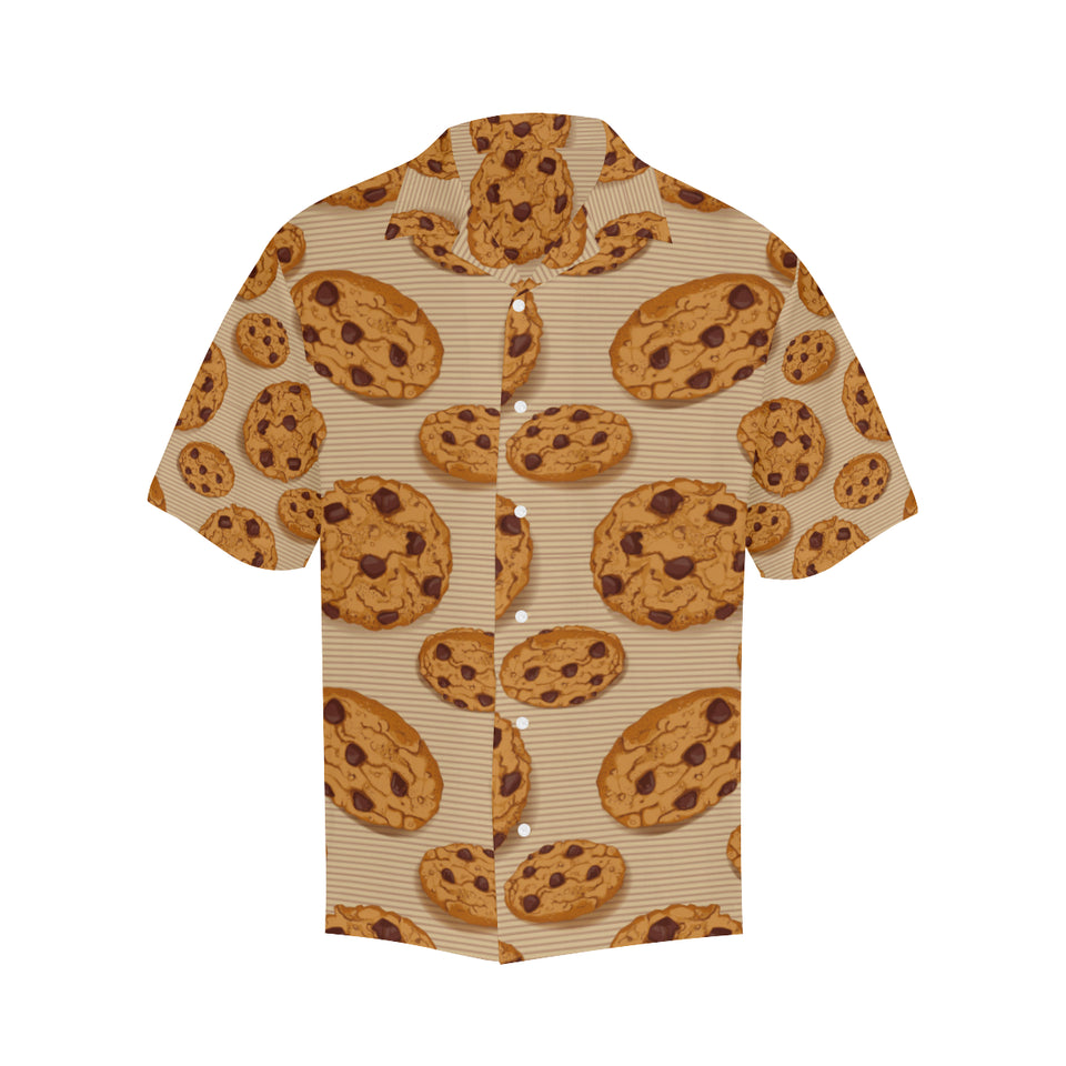 Cookie pattern Men's All Over Print Hawaiian Shirt