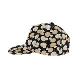 Champignon mushroom pattern All Over Print Snapback Cap