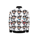 Cute ninja design pattern Kids' Boys' Girls' Bomber Jacket