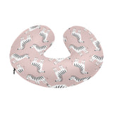 Cute zebra pattern U-Shaped Travel Neck Pillow