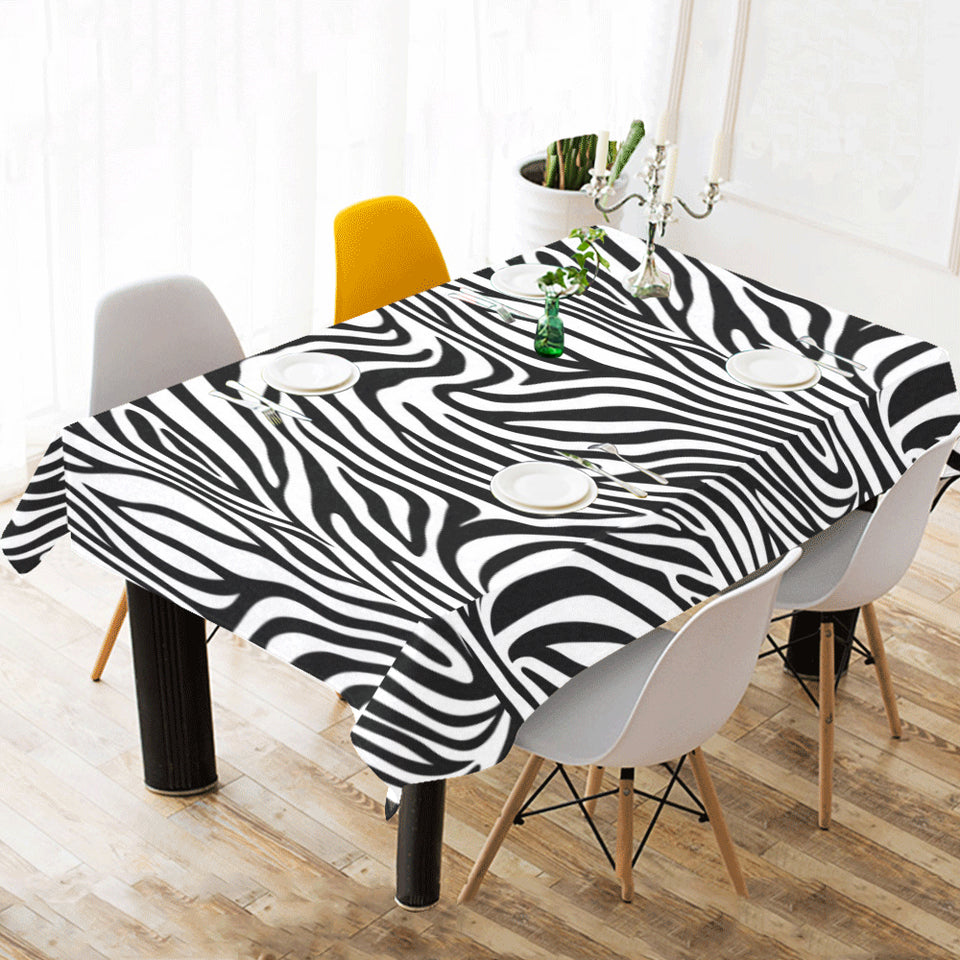 Zebra skin pattern Tablecloth
