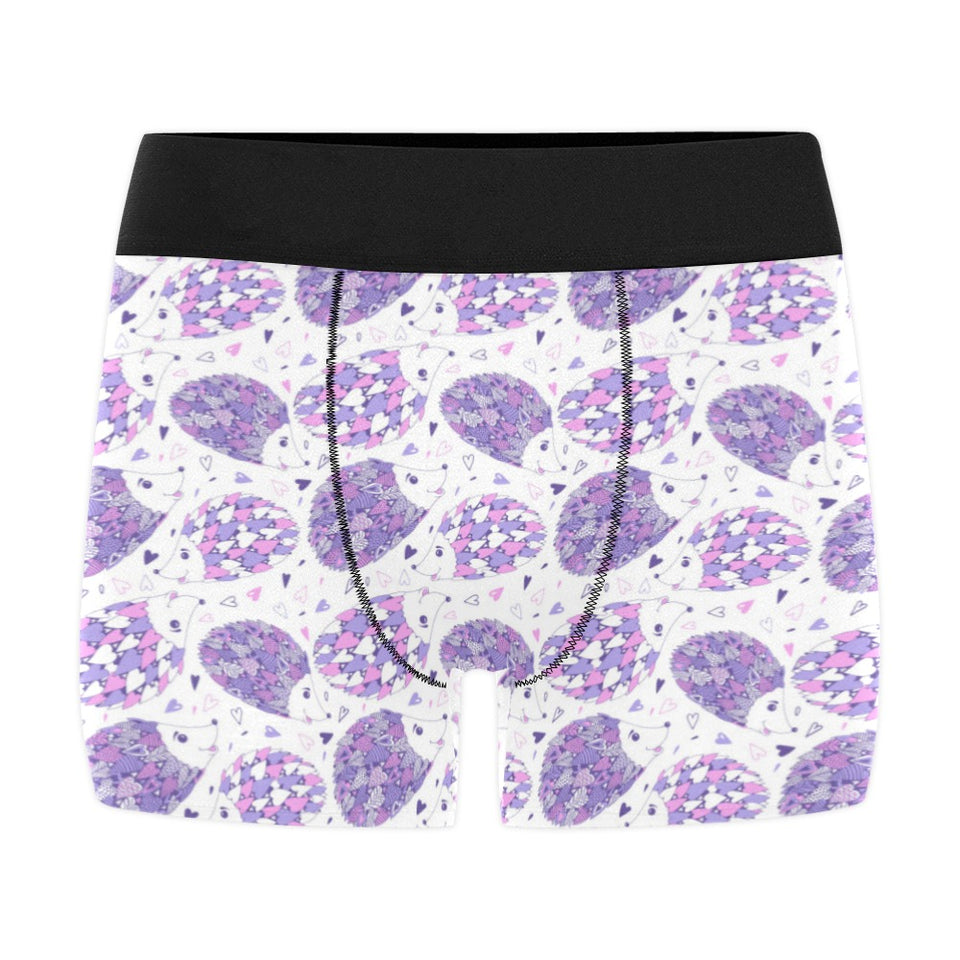 Hedgehog Pattern Print Design 05 Men's All Over Print Boxer Briefs Men's Underwear