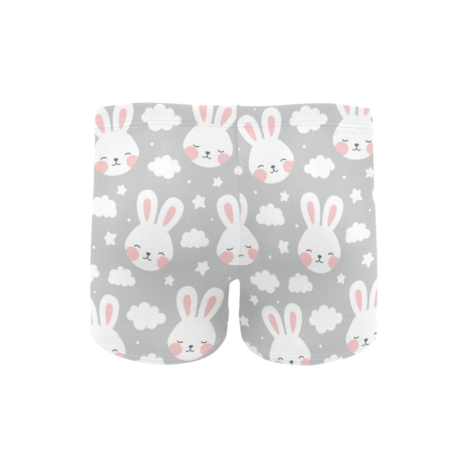 Rabbit cloud Pattern Men's Swimming Trunks
