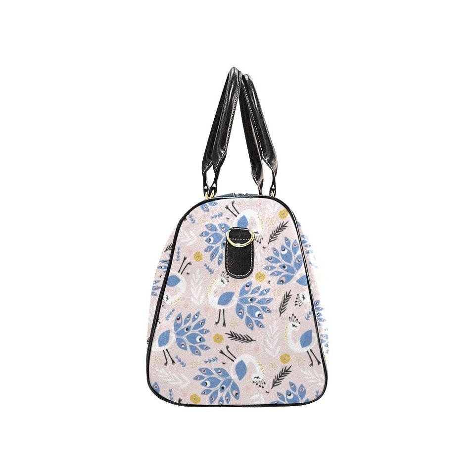 Cute peacock pattern Travel Bag