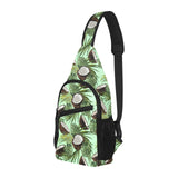 Coconut Pattern Print Design 02 All Over Print Chest Bag