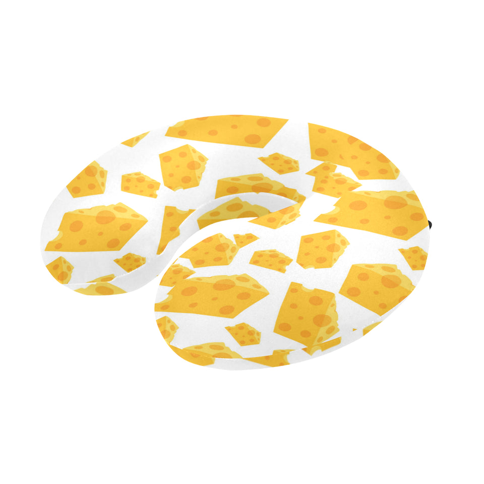 Cheese slice pattern U-Shaped Travel Neck Pillow