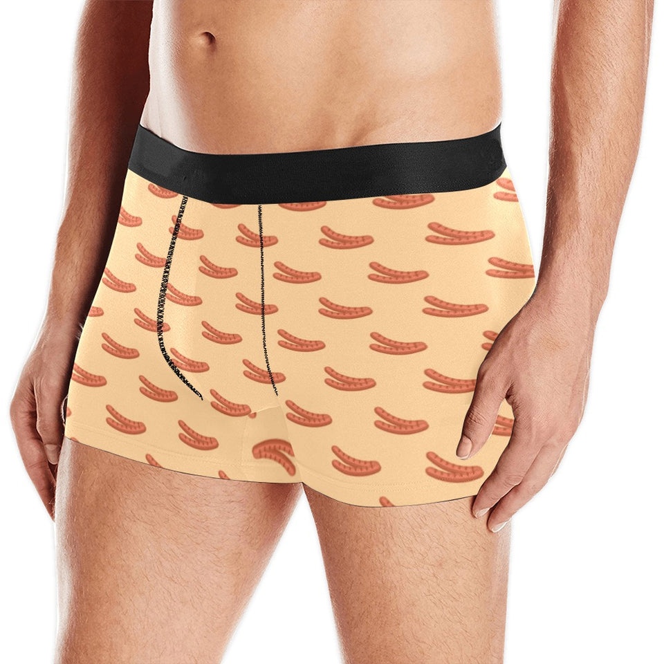 Sausage Pattern Print Design 03 Men's All Over Print Boxer Briefs Men's Underwear