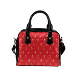 strawberry texture skin pattern Shoulder Handbag