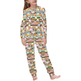 Sun Glasses Pattern Print Design 02 Kids' Boys' Girls' All Over Print Pajama Set