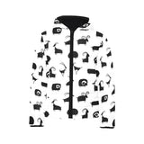 Goat ram pattern Kids' Boys' Girls' Padded Hooded Jacket