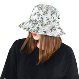 Peacock feather pattern Unisex Bucket Hat