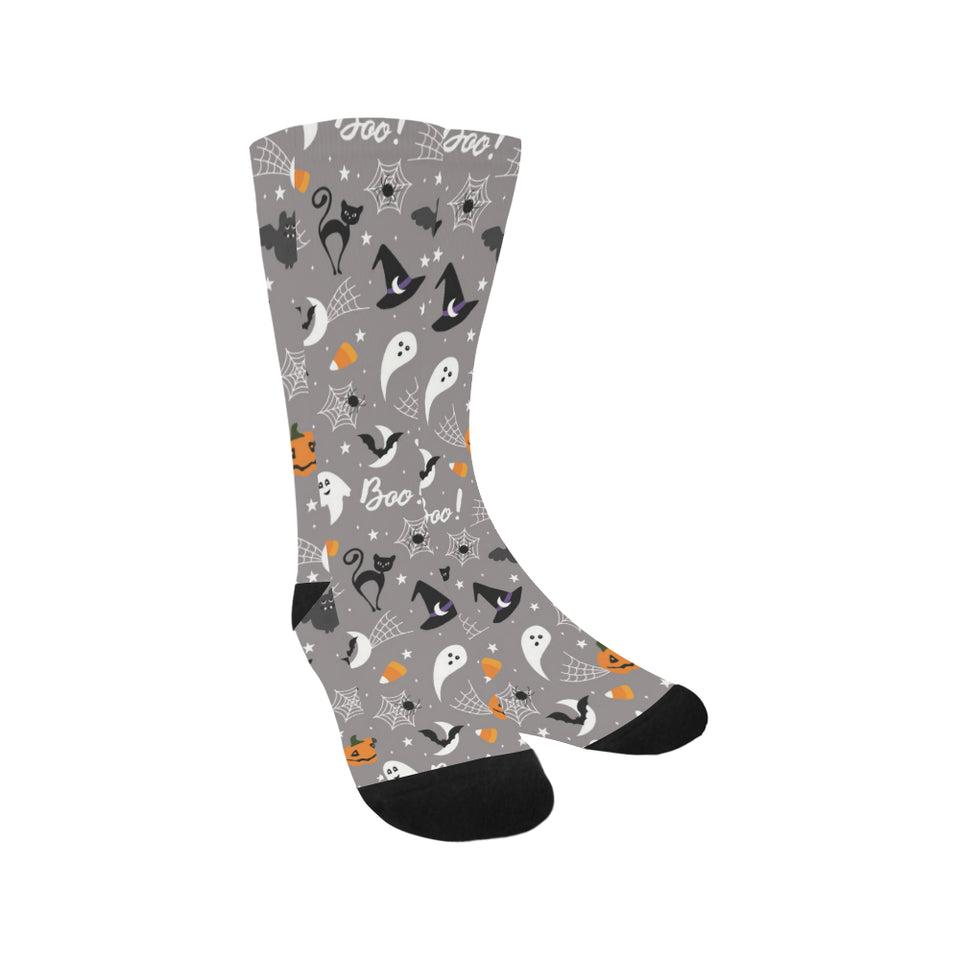 Halloween design pattern Crew Socks