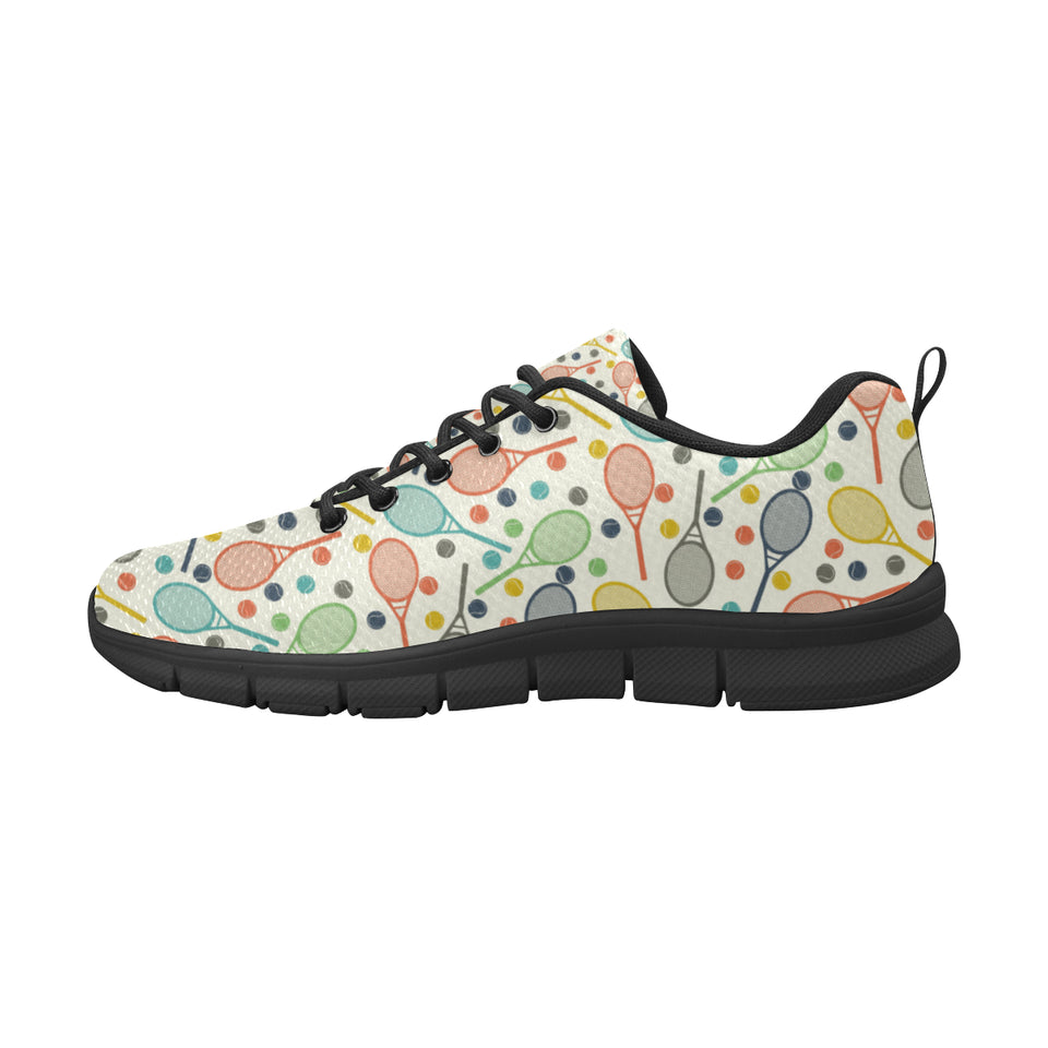 Tennis Pattern Print Design 03 Women's Sneaker Shoes